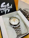 Rolex Stainless Steel 40mm Silver with (Silver Dial) Kangaroo