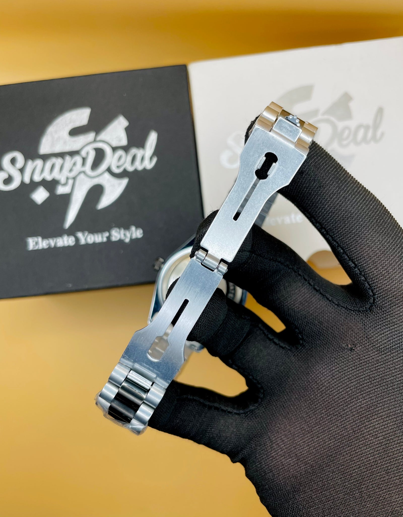 Rolex Stainless Steel 40mm Silver with (Silver Dial) Kangaroo