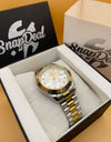 RLX Golden-Silver with (White Dial) Kangaroo