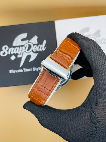 Tag Caliber 5 Brown Leather Strap