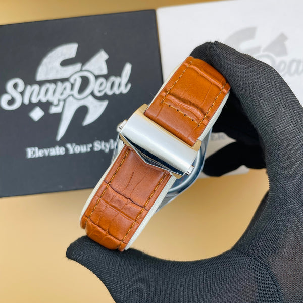 Tag Caliber 5 Brown Leather Strap