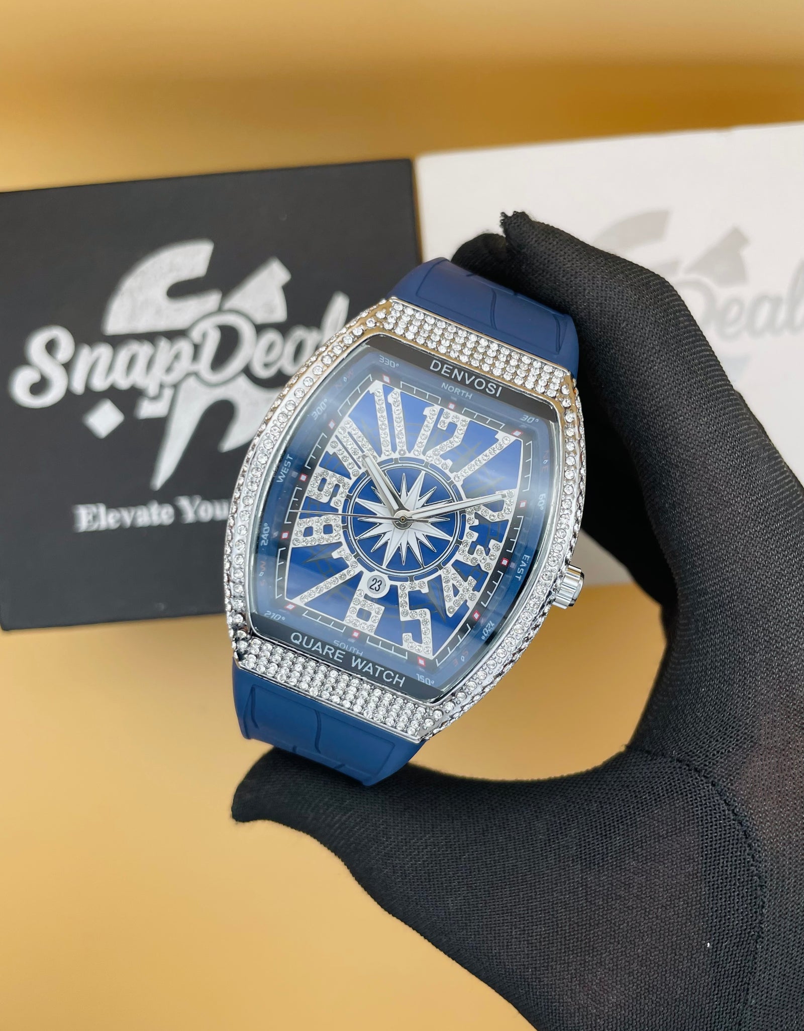 F-M Diamond Blue Strap