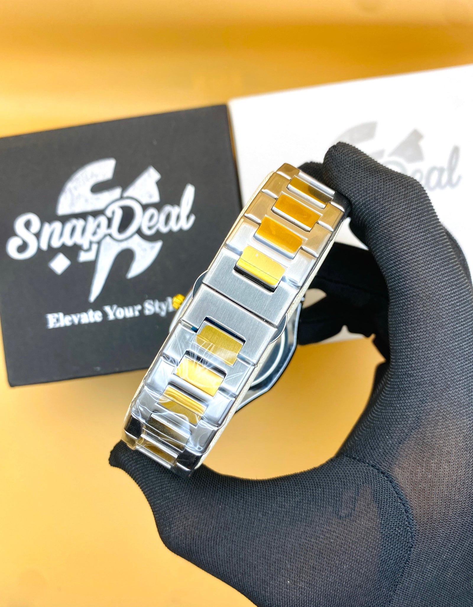 Bestwin Stainless Steel Silver with (White Dial)