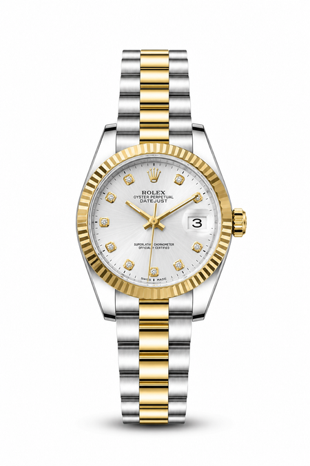 RLX Golden-Silver with (White Dial) Kangaroo