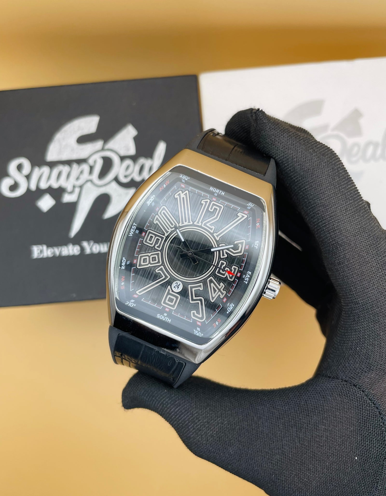 Premium F-M Black Strap