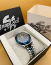 RLX Blue-Silver with (White Dial)