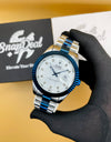 RLX Blue-Silver with (White Dial) Kangaroo