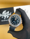 Premium Minimal Gold Black Yacht Master Oyster Watch