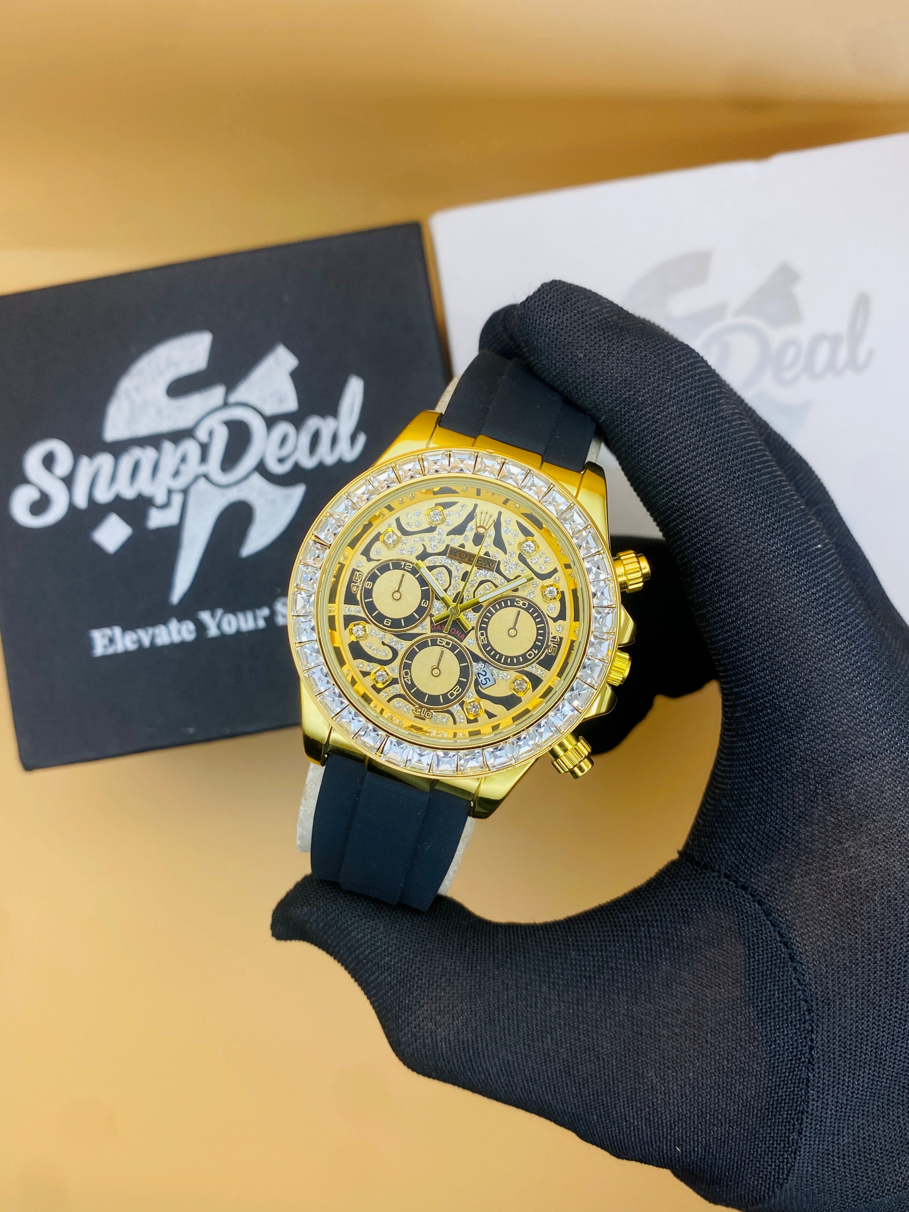 Rolex Daytona stone (Golden Dial)