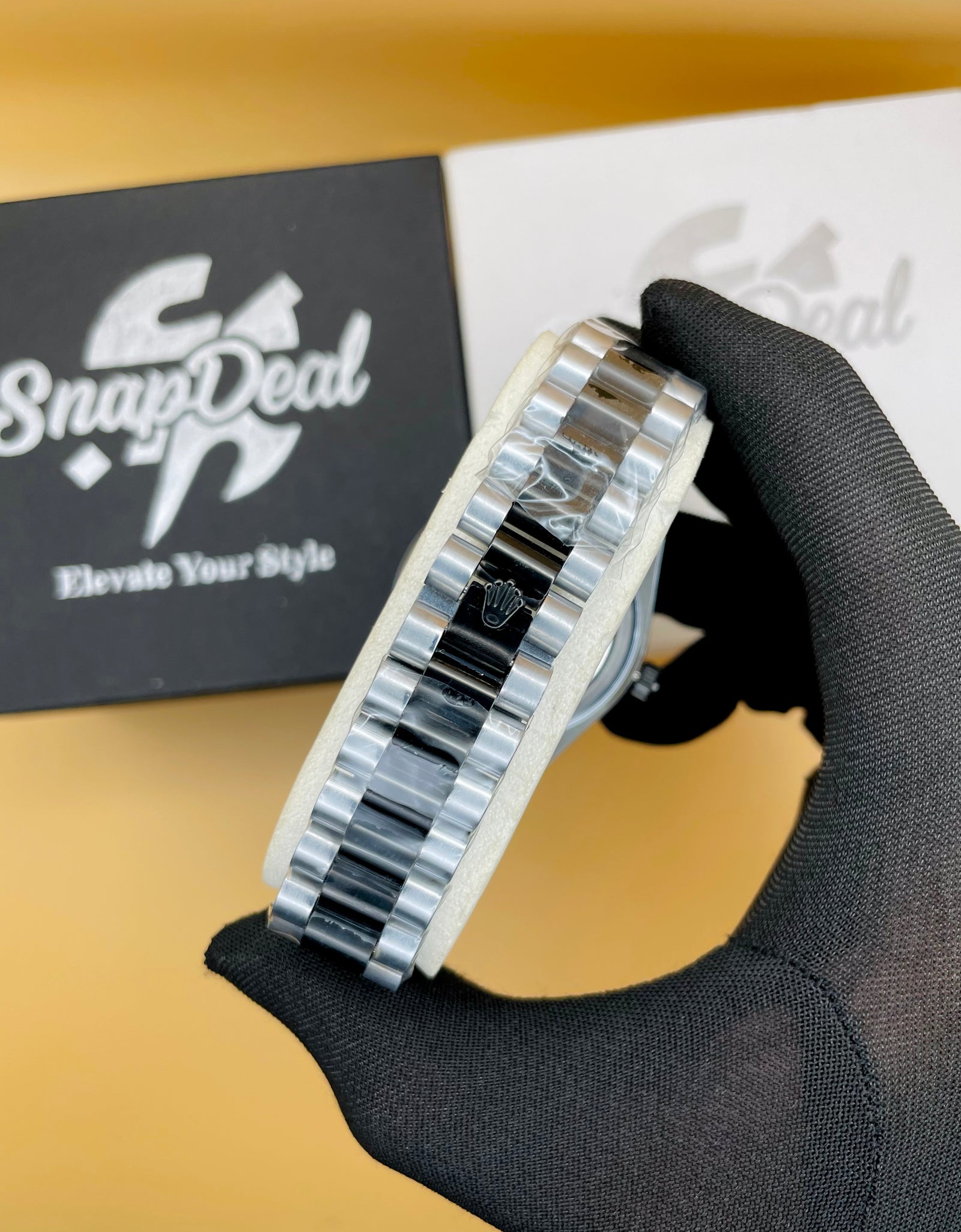 Rolex Stainless Steel 40mm Silver with (Silver Dial) Kangaroo