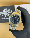RLX Golden-Silver with (Black Dial)