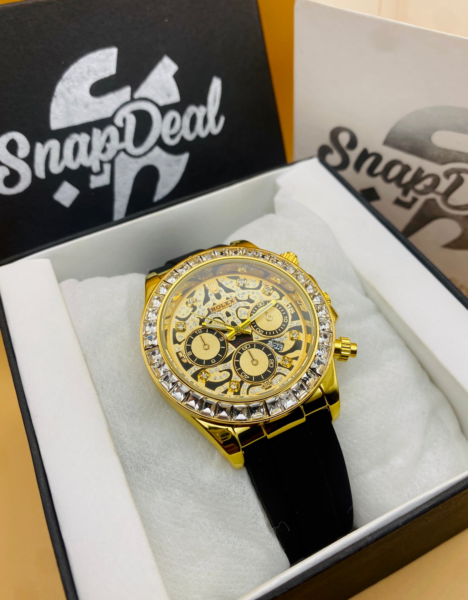 Rolex Daytona stone (Golden Dial)