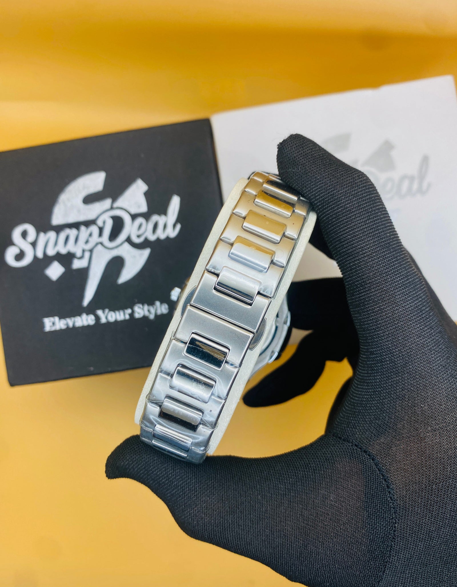 Patek Philippe Geneve Silver with (tiffany Dial)