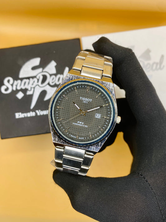 TISSOT PRX - Silver with (Black Dial)