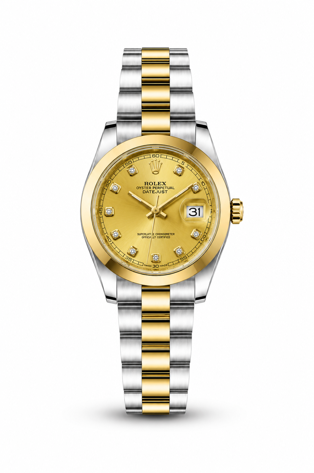 RLX Golden-Silver with (Golden Dial)